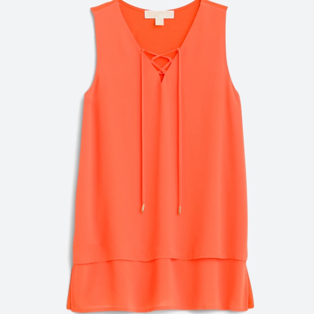 Like new! Belka Tie Detail Tiered Blouse